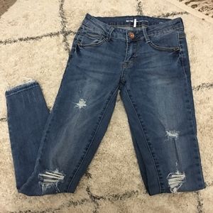 Zara destroyed skinny jeans